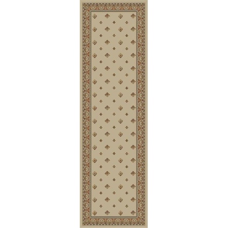 Concord Global 9 ft. 3 in. x 12 ft. 6 in. Ankara Pin Dot - Ivory 63028